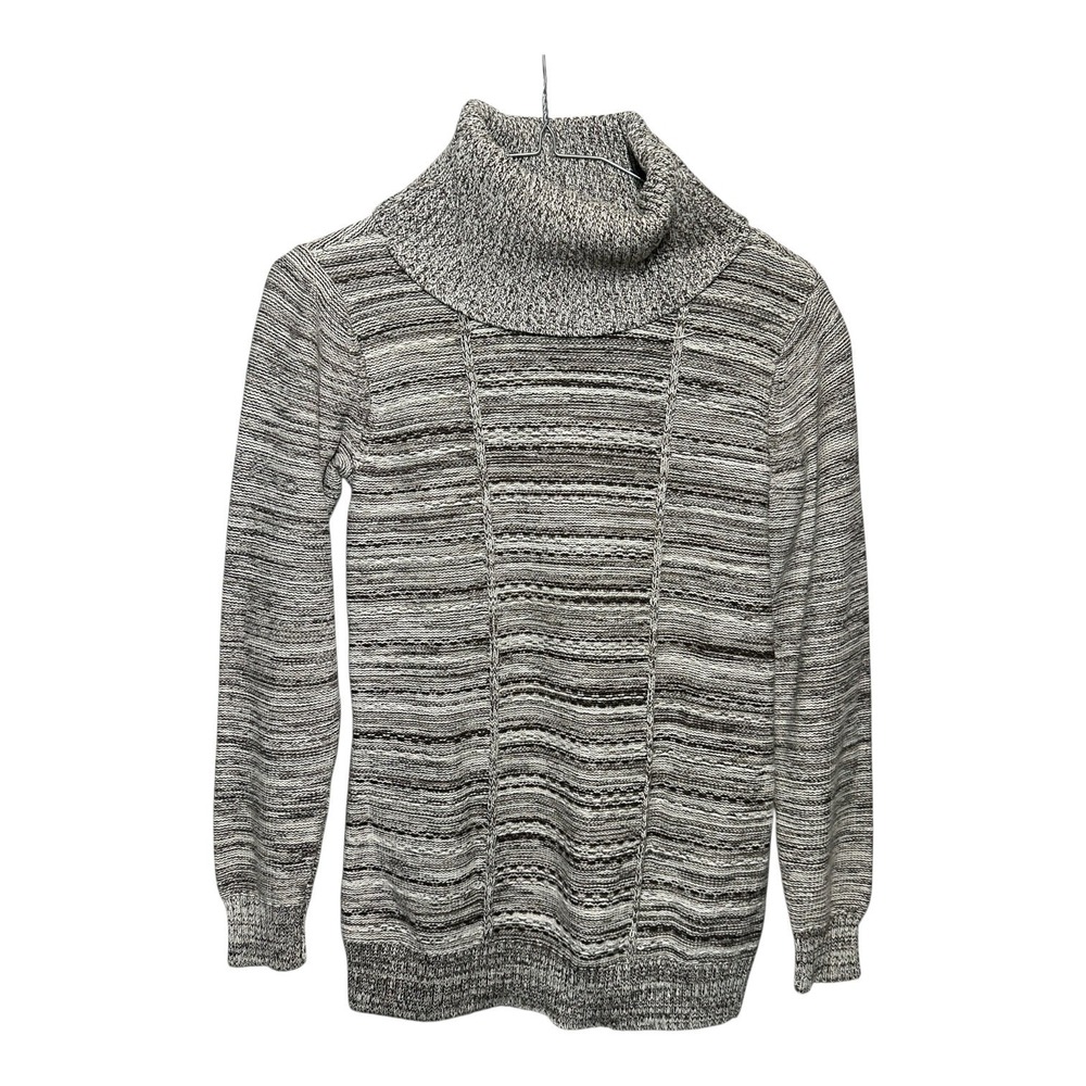 Liz Claiborne Women's Gray Brown Size S 100% Cotton